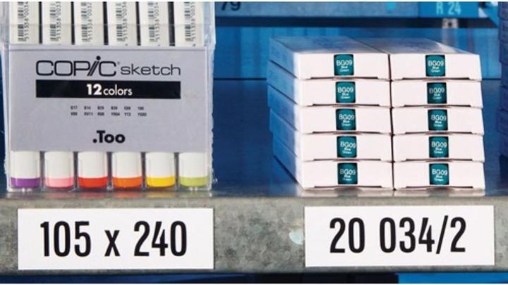 Image du produit Magnetoplan Étiquettes magnétiques (1 x)