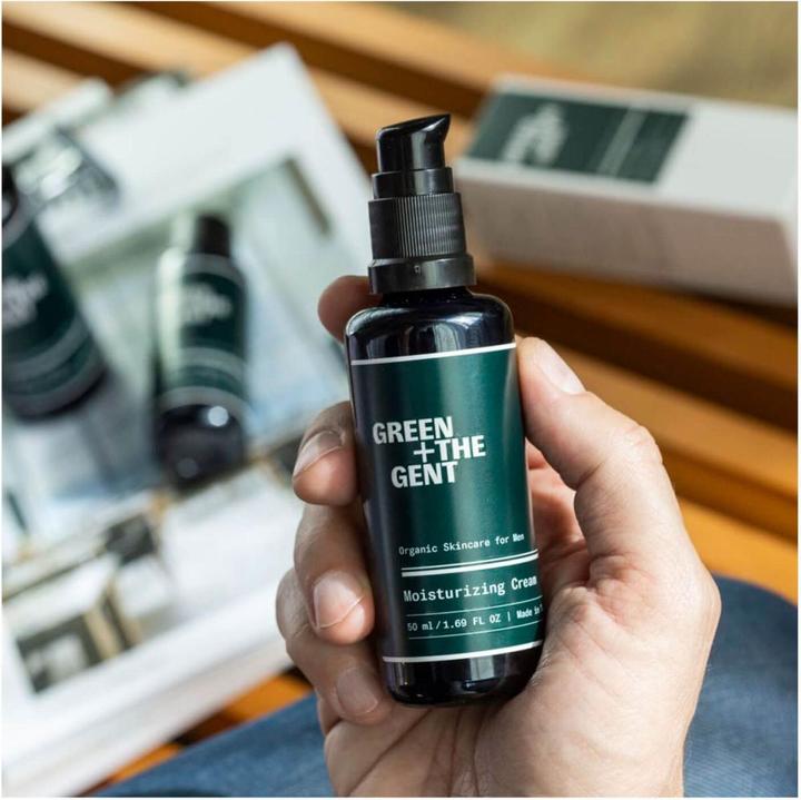 Image du produit Green + The Gent Moisturizing Cream - Crème hydratante revitalisante (50 ml, Crème 24h)