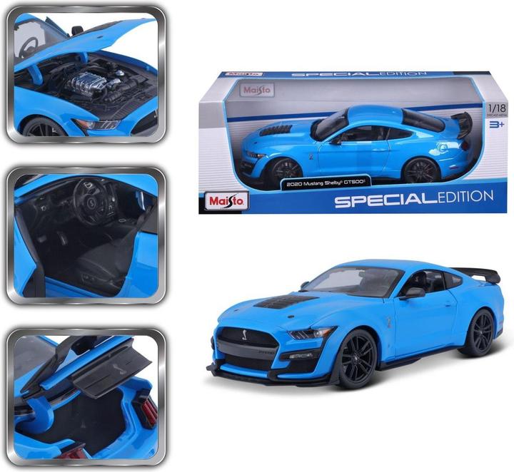 Immagine prodotto Maisto Mustang Shelby GT500 2020 1/18 blu