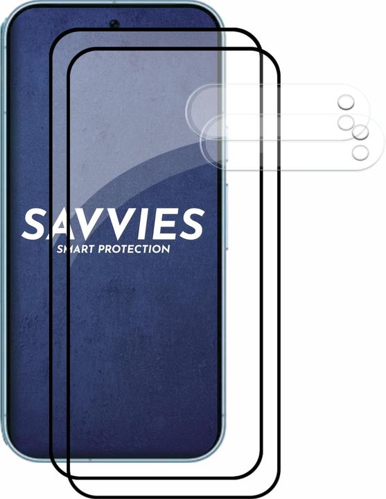 Immagine prodotto Savvies Protezione dello schermo in vetro blindato a schermo intero (2 Pezzo/i, Google Pixel 9 Pro Fold)