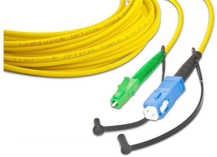 Immagine prodotto Wirewin Lightwin LWL-Patchkabel Singlemode LC/APC – SC, OS2, Simplex, 40 (40 m)