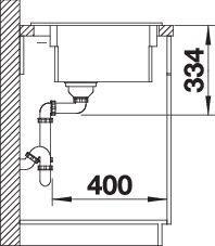 Actual product image Blanco Etagon 6 (Fitted sink, 51 cm, 58.40 cm)