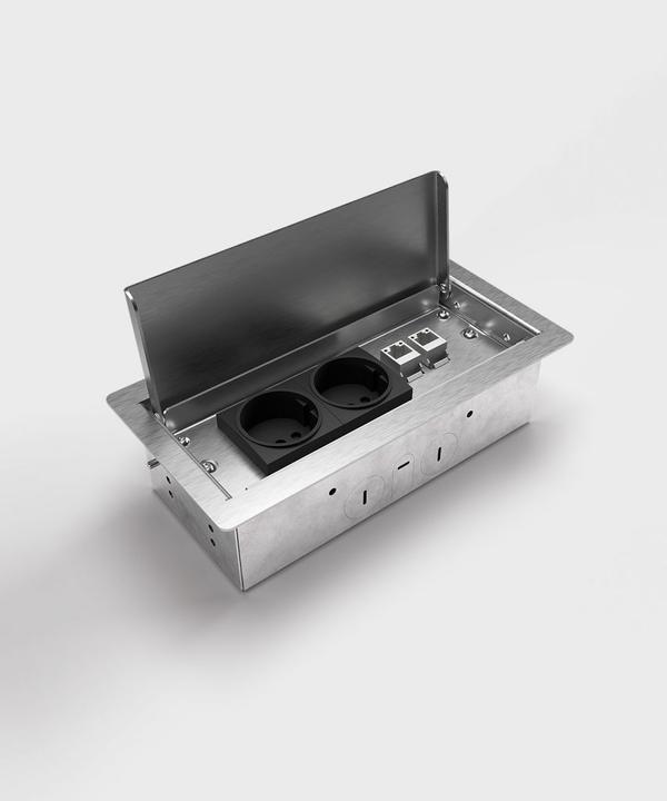 Produktbild Bodensteckdosen Systemtechnik BODENSTECKDO 3303E1