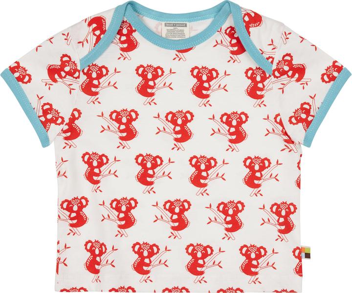 loud + proud T-Shirt Druck Koala copper
