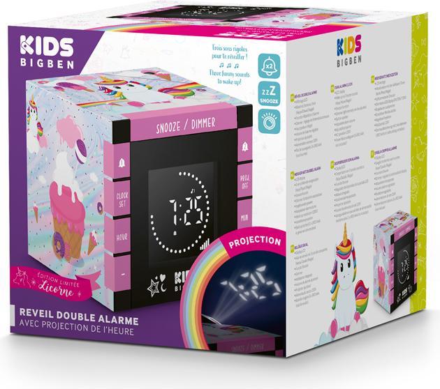 Image du produit Bigben Réveil Kids R70 Unicorn 3 (avec projecteur)