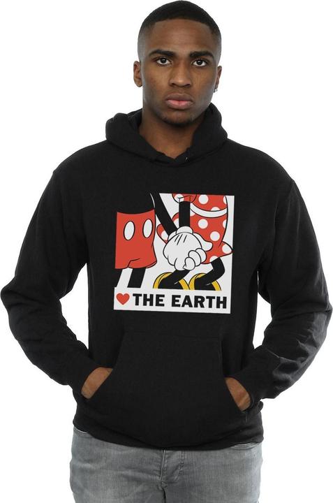 Produktbild Disney Mickey Mouse Heart The Earth Kapuzenpullover (M)