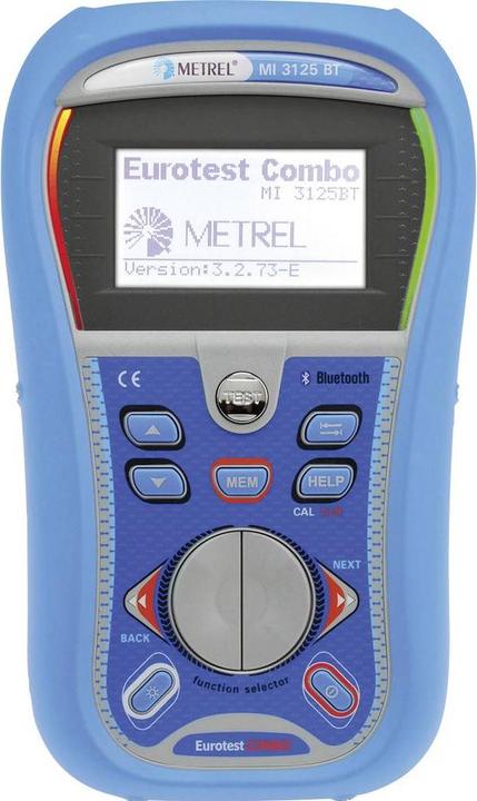 Image du produit Metrel MI 3125BT Testeur d'installation norme VDE 0100 (CAT IV 300V, CAT III 600V)