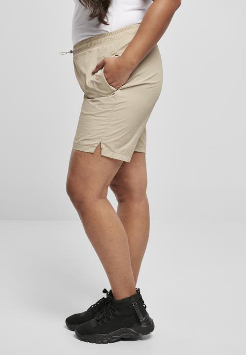 Actual product image Urban Classics Ladies Crinkle Nylon Shorts (XS)