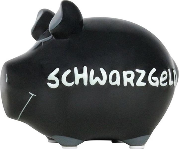 Image du produit KCG Tirelire - argent sale (12,5 x 9,5 x 10 cm)