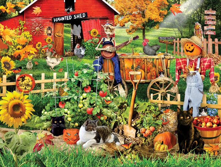 Produktbild Sunsout Puzzle 300 pieces XXL Pieces - Halloween Harvest (300 Teile)