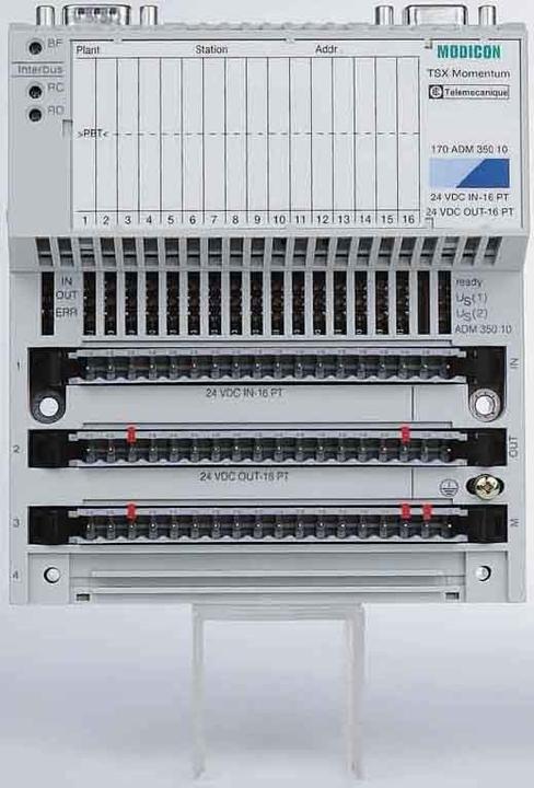 Schneider Electric Modicon Momentum 16 DI/16 DO Base 24VDC