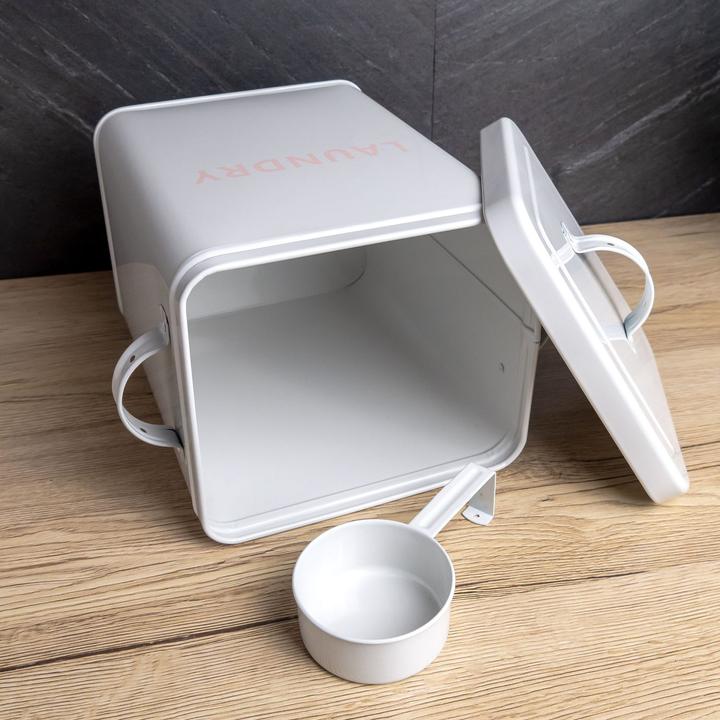 Produktbild Intirilife Waschmittelbox mit Deckel und Dosierlöffel (1.80 l)