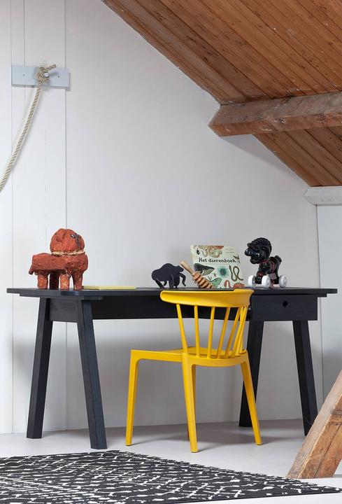 Productafbeelding Woood Plastic Stoel Bliss Leger Oker