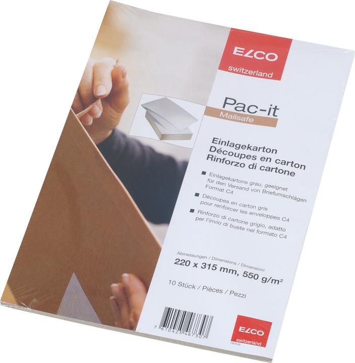 Image du produit Elco Insérer le carton gris C4 (23 x 32 cm, 10 x)