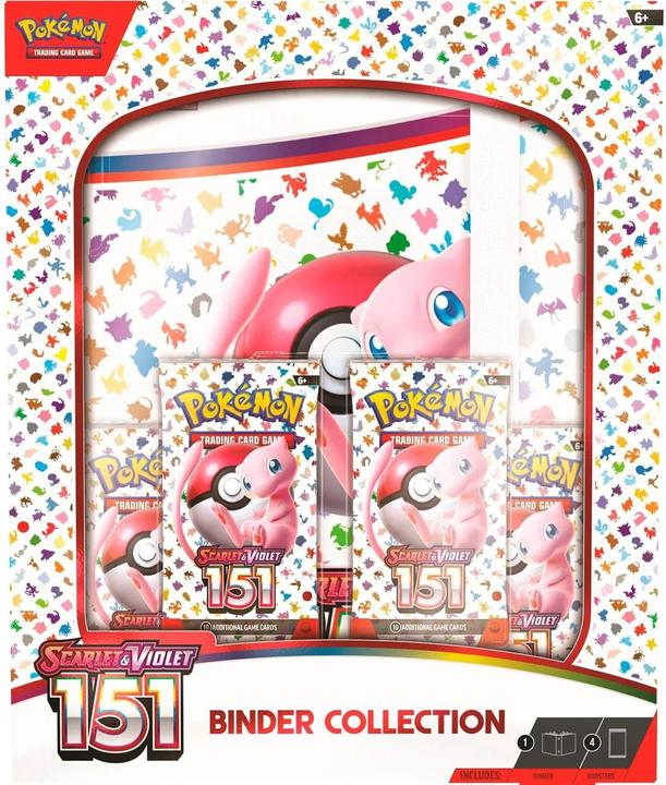 Actual product image Pokémon TCG: Scarlet & Violet-151 Binder Collection (English, Booster Pack)