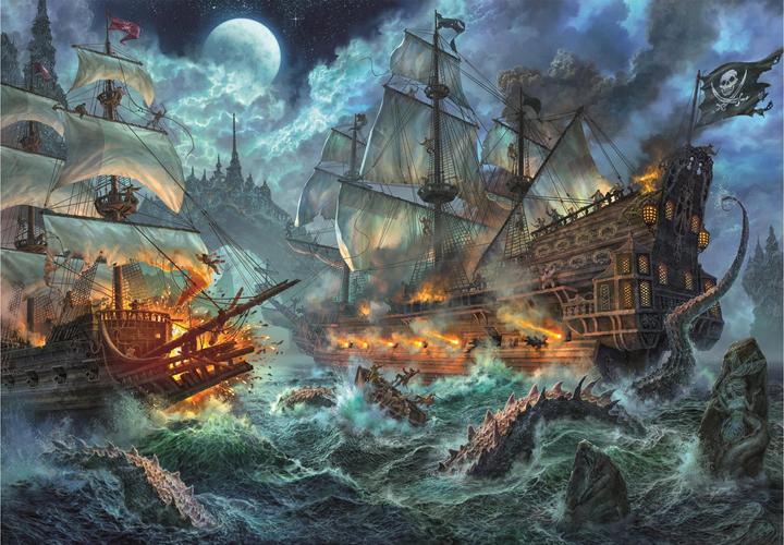 Produktbild Clementoni Pirates Battle (6000 Teile)
