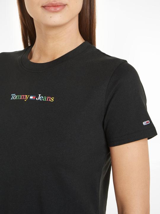 Image du produit Tommy Hilfiger T-shirt Tjw Reg Color Serif Linear pour femme (XS)