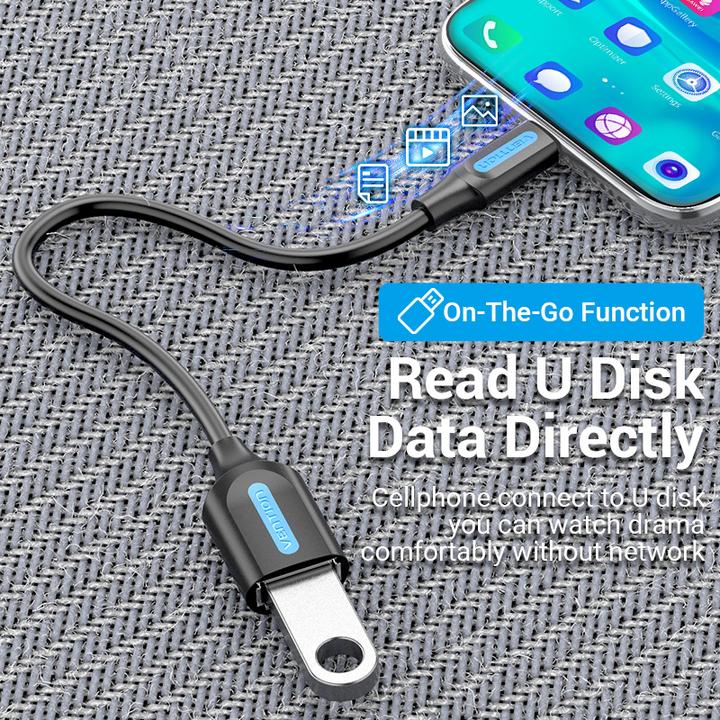 Immagine prodotto Vention USB C — USB A (0.15 m, USB 3.1)