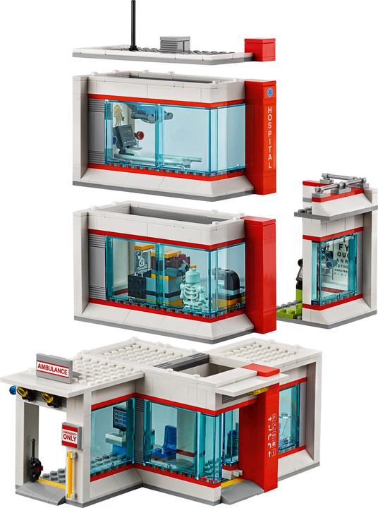 Produktbild LEGO Krankenhaus (60204, LEGO City)