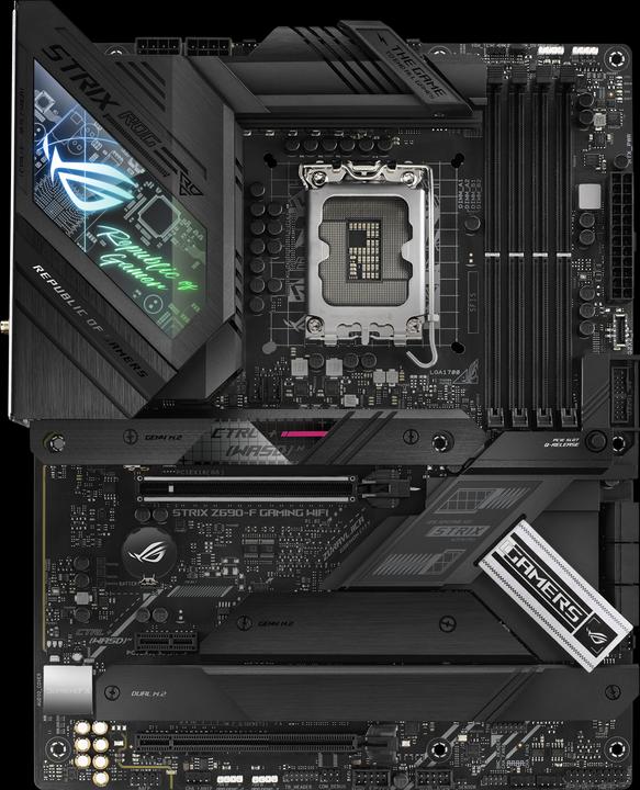 Image du produit ASUS ROG Strix Z690-F Gaming Wifi (LGA 1700, Intel Z690 (DDR5), ATX)