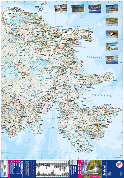 Actual product image Map Iceland / Iceland (1:425.000)