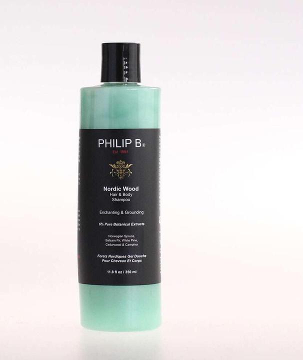 Immagine prodotto Philip B. Nordic Wood - Shampoo per capelli e corpo (350 ml, Shampoo liquido)