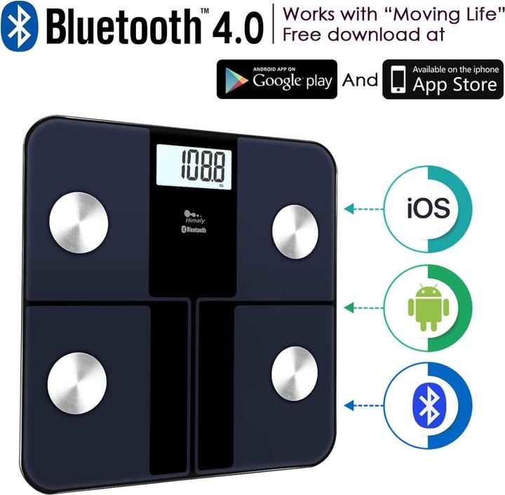 Actual product image Himaly Body fat scale (180 kg)