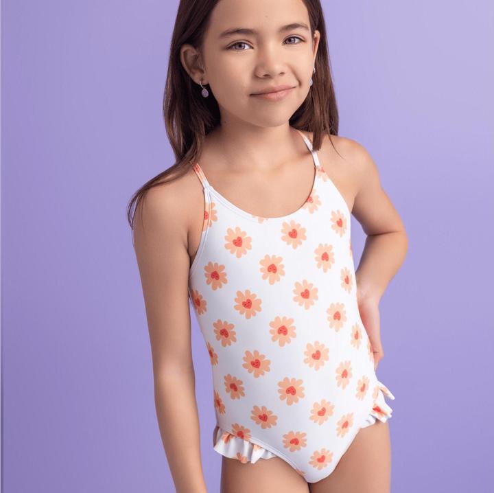 Image du produit Swim Essentials Maillot de bain fille 86/92 Flower Hearts (92)