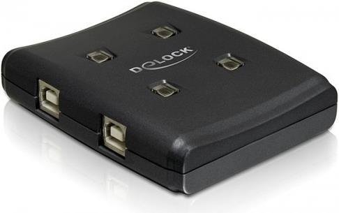 Produktbild Delock USB 2.0 Sharing Switch: 4 Port (USB-A)