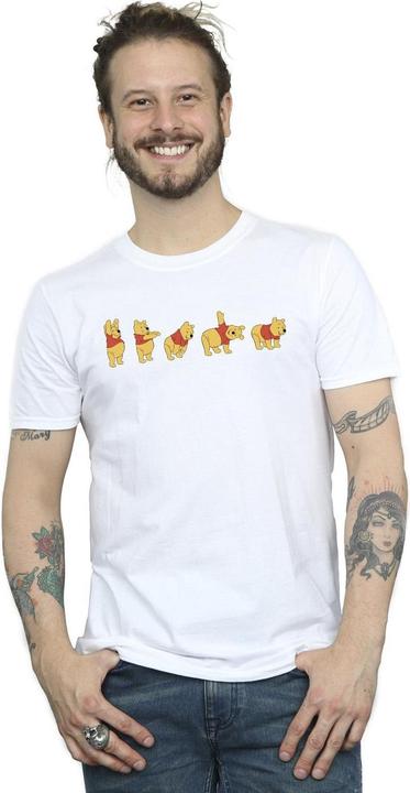 Immagine prodotto Disney Winnie The Pooh Stretching Maglietta Uomo (4XL)
