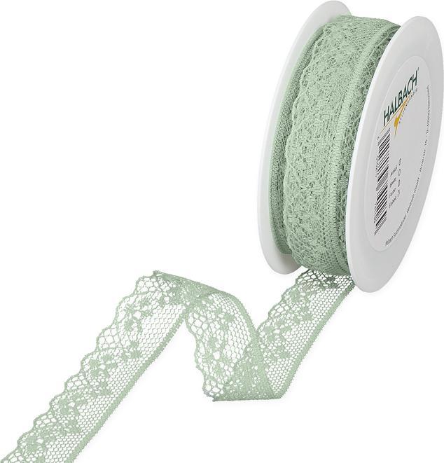 Produktbild Halbach Spitzenband, hell mint (Geschenkband)