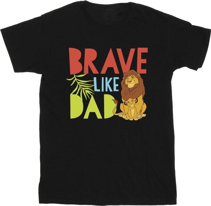 Image du produit Disney - T-shirt THE LION KING BRAVE LIKE DAD - Homme (4XL)