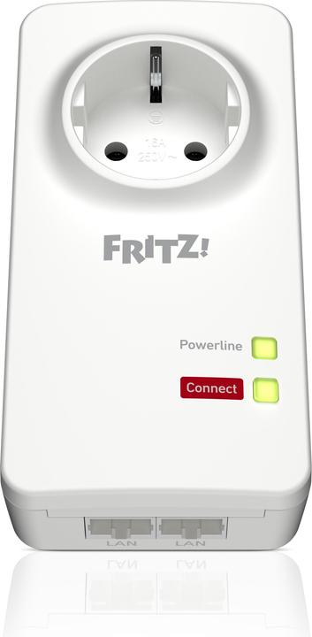 Actual product image AVM POWERLINE FRITZ!1200E WLAN 1200MBIT 2PZ (1200 Mbit/s)