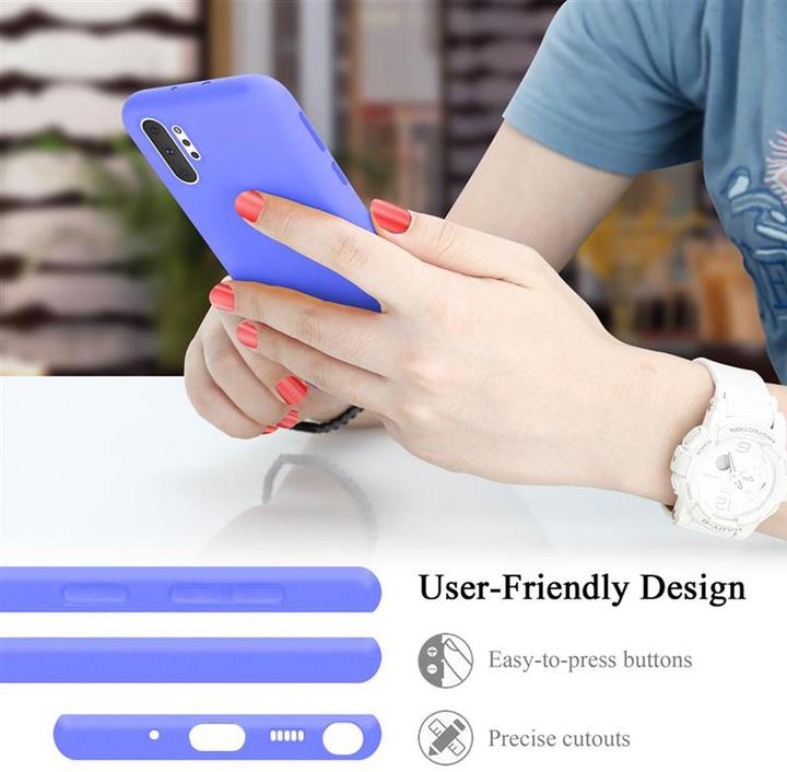 Produktbild Cadorabo TPU Liquid Silicone Case Cover (Samsung Galaxy Note 10 Pro, Samsung Galaxy Note 10 Plus)