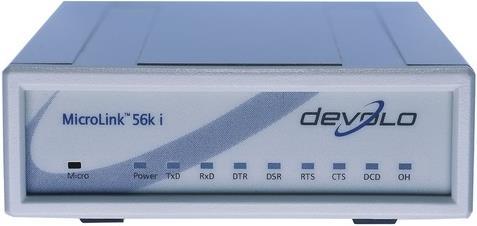Actual product image Devolo MicroLink 56k i V.90 analogue modem