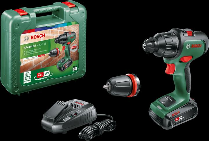 Produktbild Bosch Home & Garden AdvancedImpact 18 (Akkubetrieb)