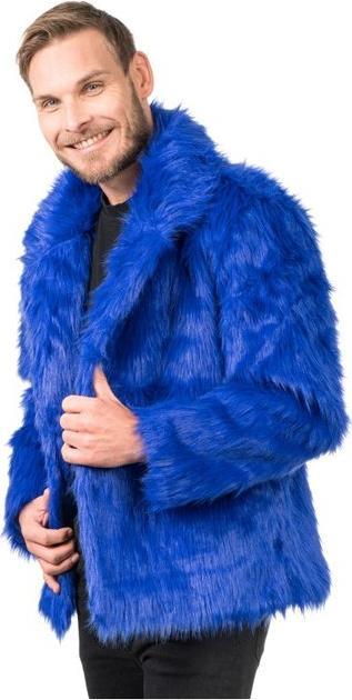 Image du produit Chaks Veste - fourrure artificielle: bleu (XL)