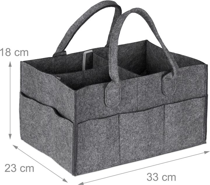 Immagine prodotto Relaxdays Contenitore portapannolini (1 x, 33 x 23 x 34 cm)