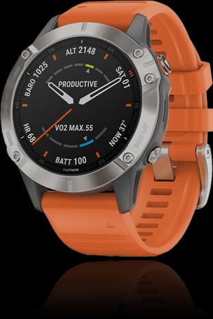 Produktbild Garmin Fenix 6 Sapphire Titanium (47 mm)