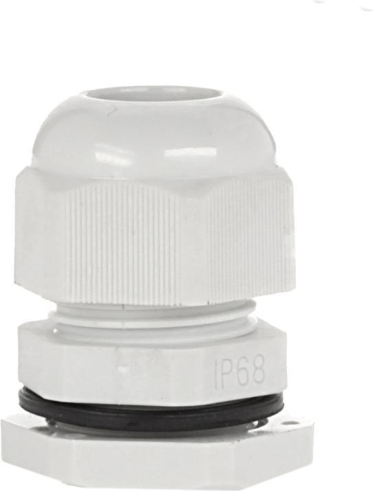 Image du produit Offgridtec © Traversée de toit simple blanche pour câbles de 3 à 12 mm de diamètre
