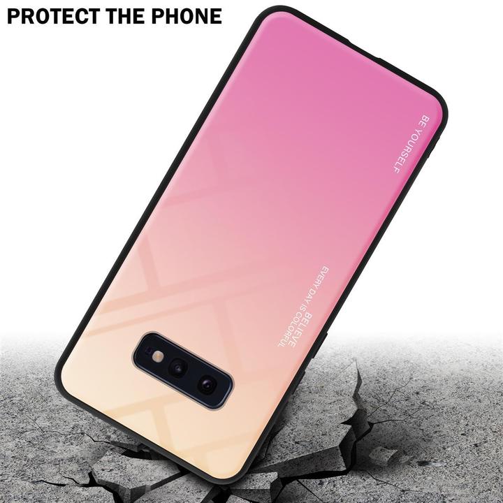 Productafbeelding Cadorabo TPU 2 kleuren glasdekking (Samsung Galaxy S10e)
