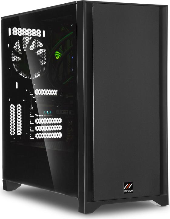 Image du produit Mifcom Savage RTX3080 Core i7 12th Advanced (Intel Core i7-12700K, 32 Go, 1500 Go, GeForce RTX 3080)