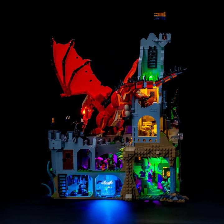 Actual product image Light my bricks LEGO® Dungeons & Dragons: Red Dragon's Tale #21348 Light Kit