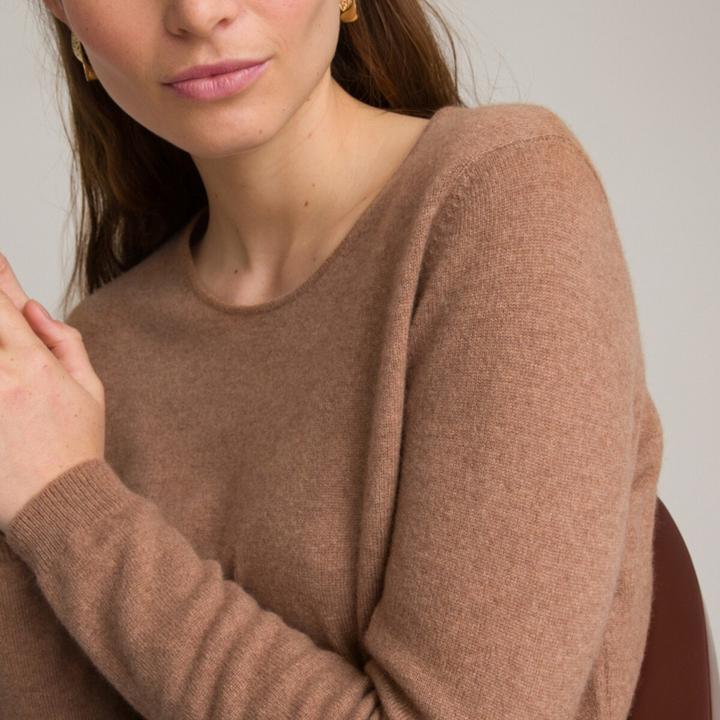 Produktbild Anne Weyburn Rundhalspullover aus reinem Kaschmir (42)
