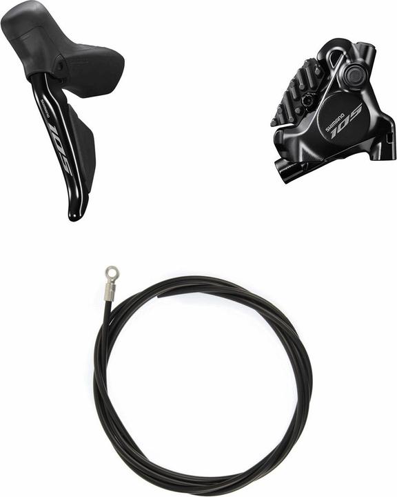 Actual product image Shimano 105 Di2 BR-R7170 (Front wheel brake, Brake Caliper)