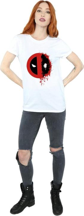 Produktbild Deadpool Split Splat Logo TShirt (3XL)