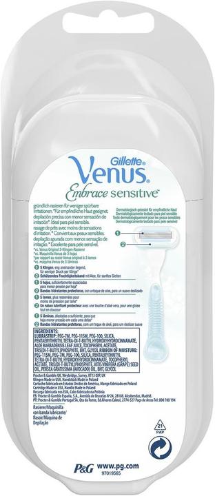 Produktbild Gillette Venus Embrace Sensitive