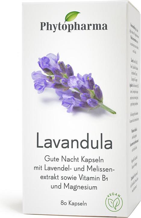 Image du produit Phytopharma Lavandula (80 pièce(s), Capsules, 80 g)