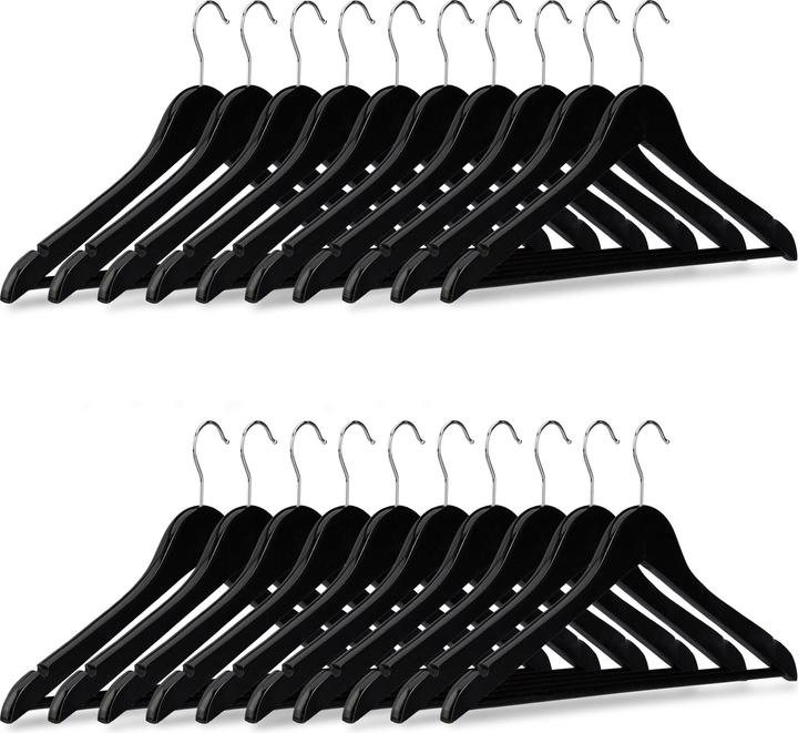 Image du produit Relaxdays Set de cintres (20 x)