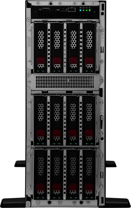 Produktbild HPE ProLiant ML350 Gen11 Tower Xeon-S 4510 12-Core 2.4GHz 2x32GB-R 8xSFF Hot Plug 2x960GB SSD MR408i (Intel Xeon Silver 4510, 64 GB, Tower Server)